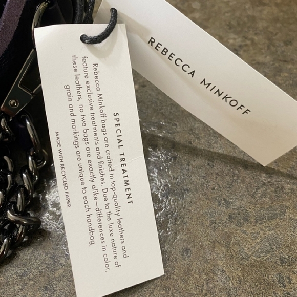 BNWT Rebecca Minkoff Purple Crossbody Bag - Picture 5 of 16
